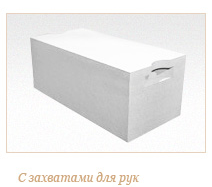 Газобетонный блок ГРАС D500, B3.5, 600x200x350 мм